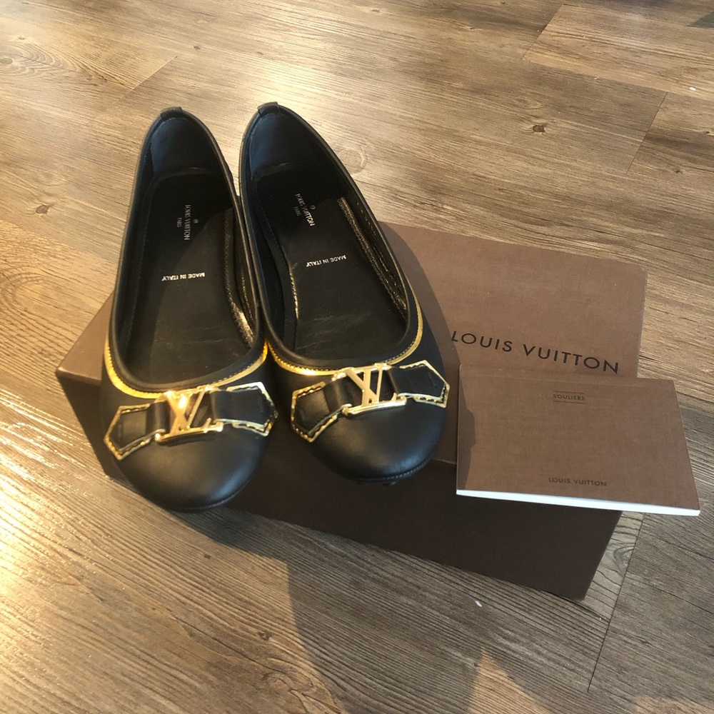 Louis Vuitton Oxford Ballerina Flat 7.5